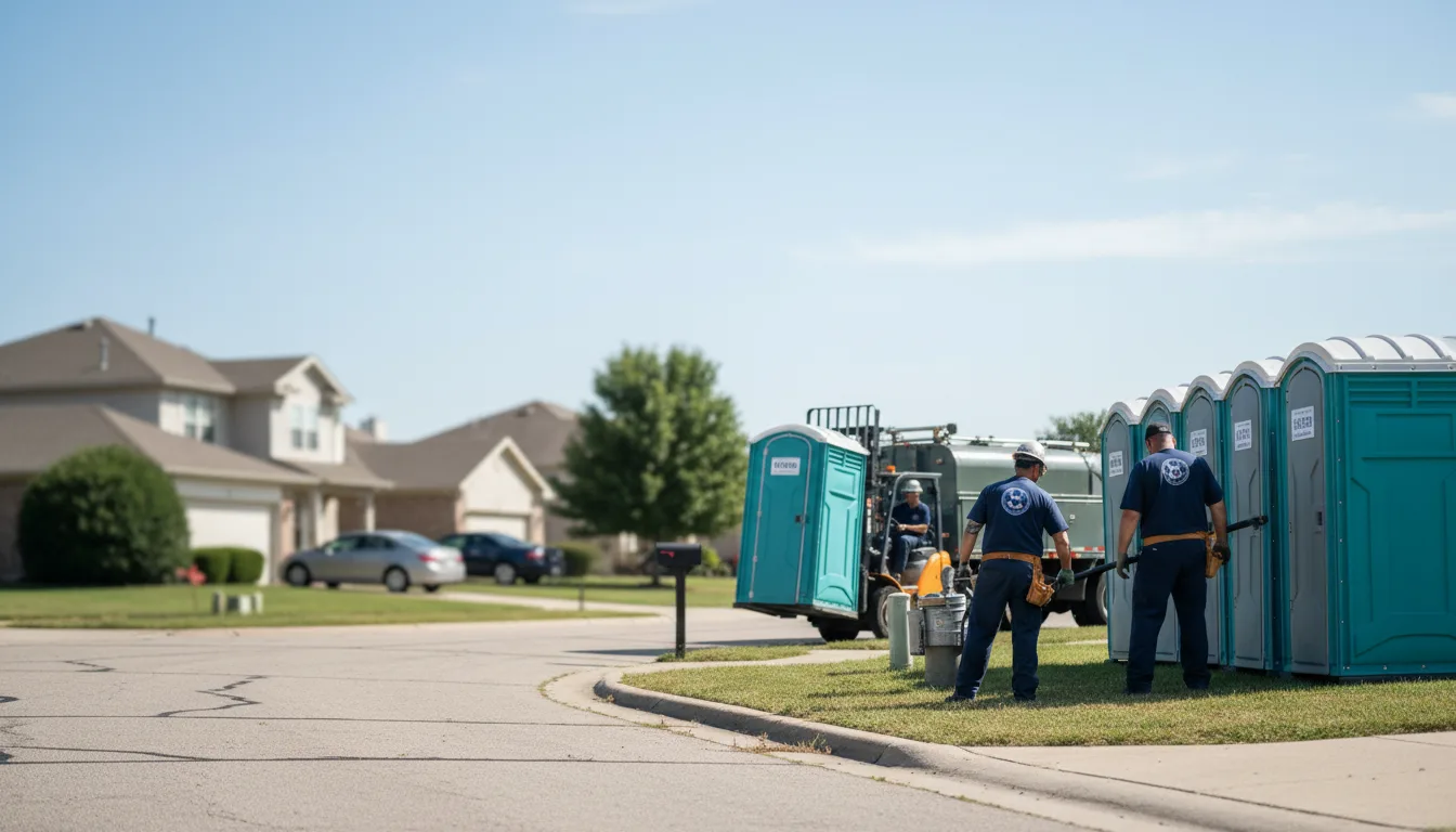 Porta Potty Rental in Thawville, IL near me